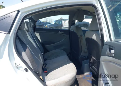 2015 Hyundai Accent Gls z USA, uszkodzony, nr VIN KMHCT4AE7FU877796